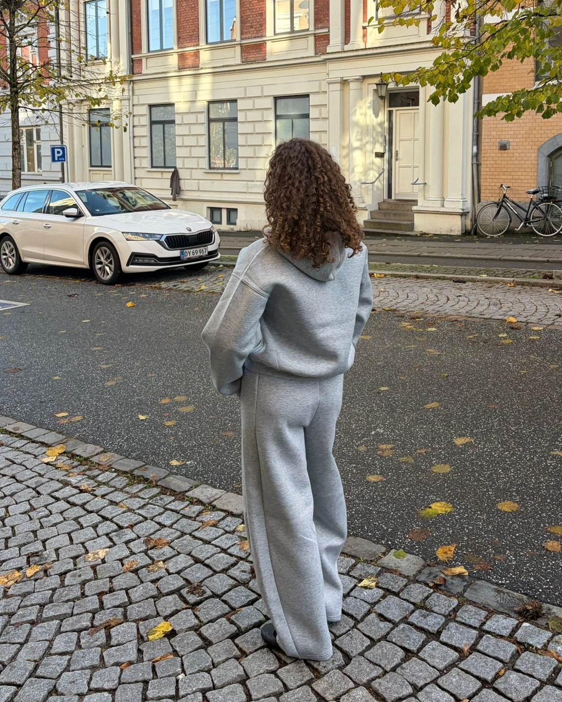 PCBUCUBA Joggers - Light Grey Melange