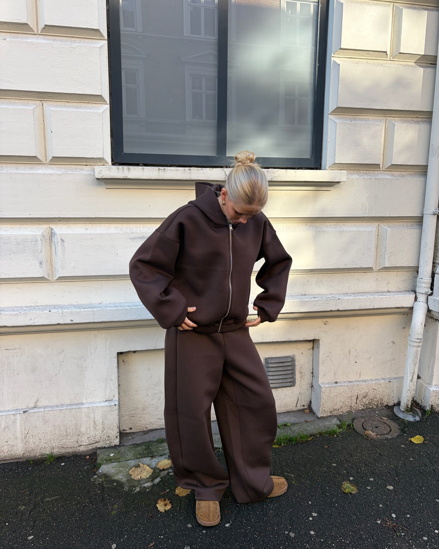 PCBUCUBA Joggers - Hot Fudge