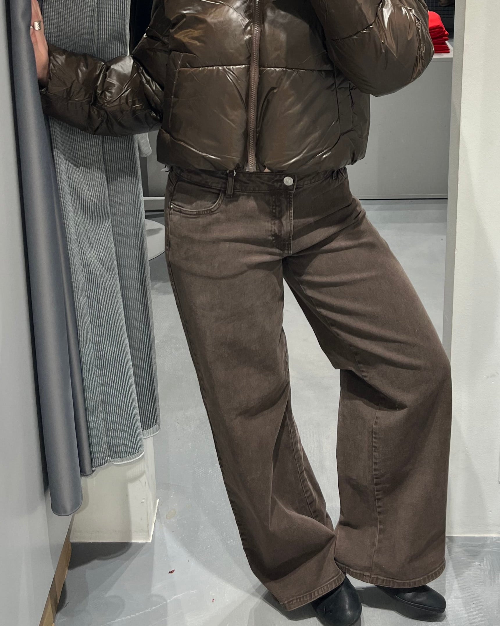 PCSELMA Jeans - Hot Fudge