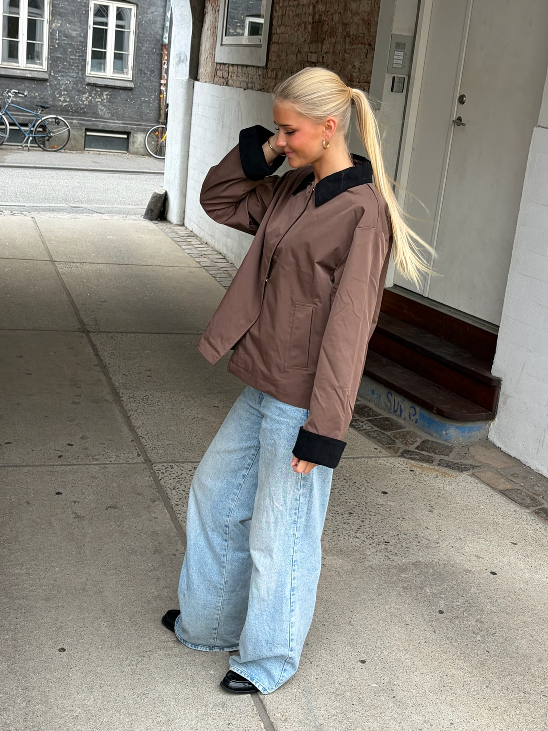PCJORMA Jacket - Coffee Quartz