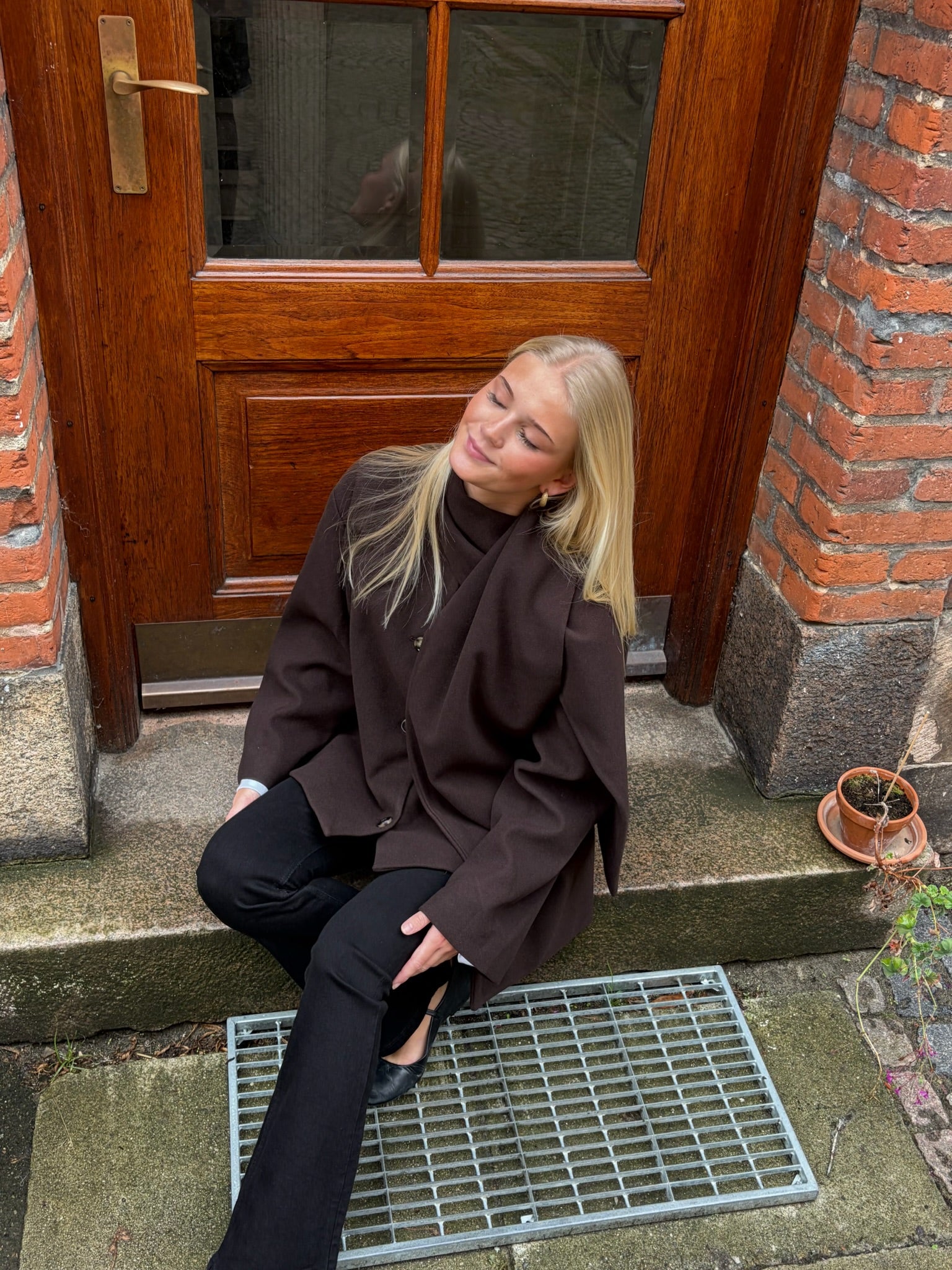 PCAGNES Jacket - Ganache