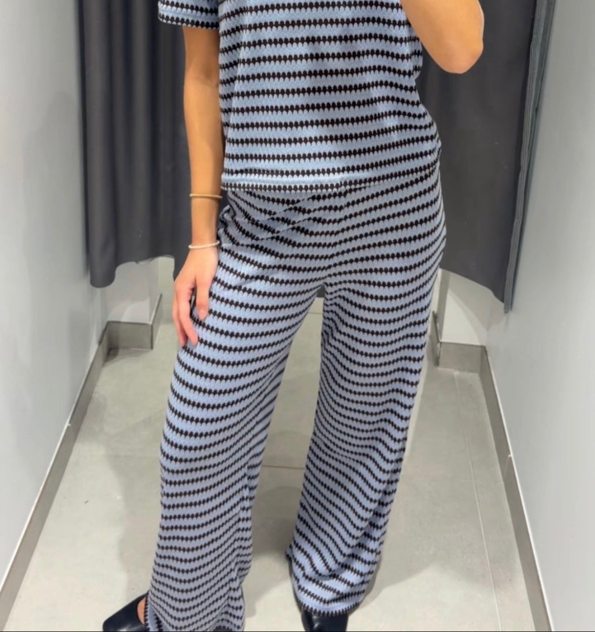 PCJEYA Trousers - Cashmere Blue