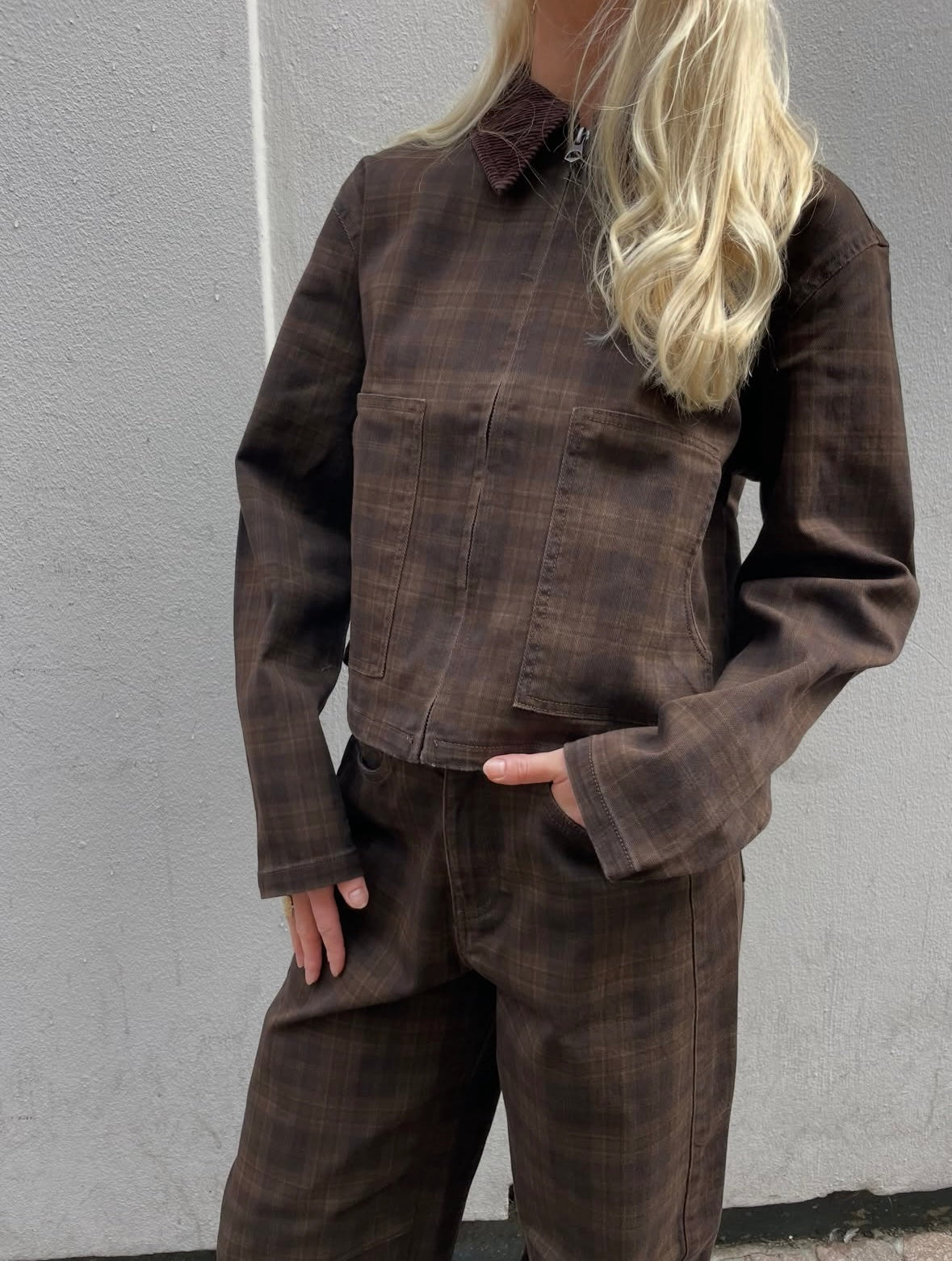 PCVERA Denim Jacket - Mulch