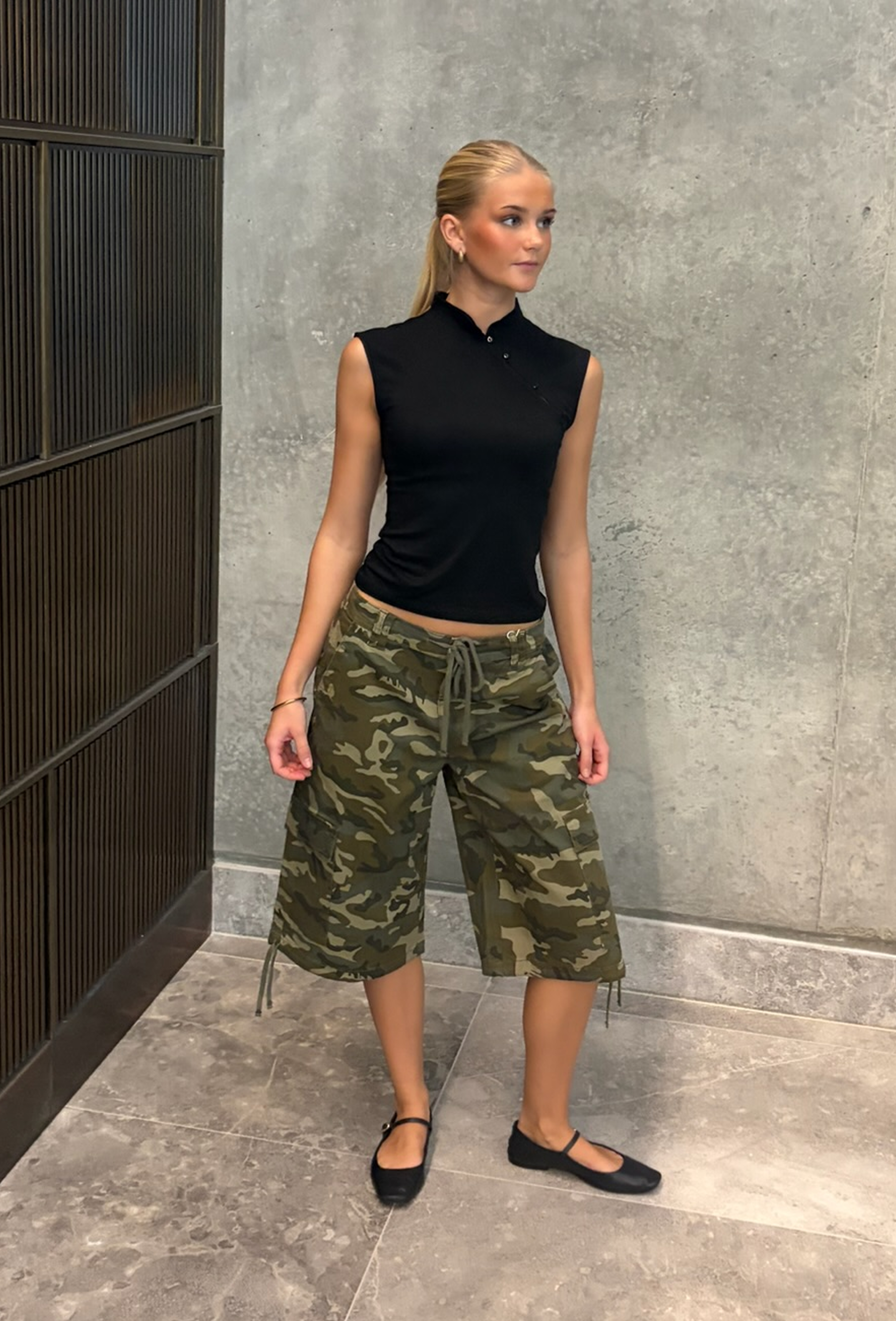 PCMIMMI Cargo Shorts - Mermaid