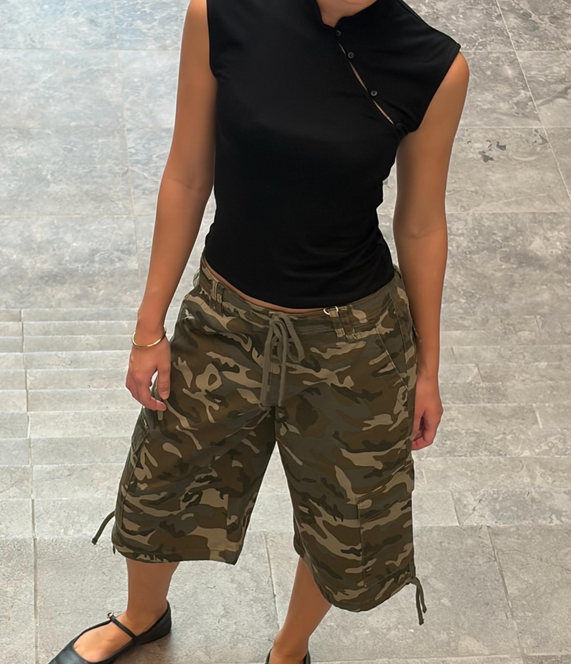 PCJASMIN Top - Black