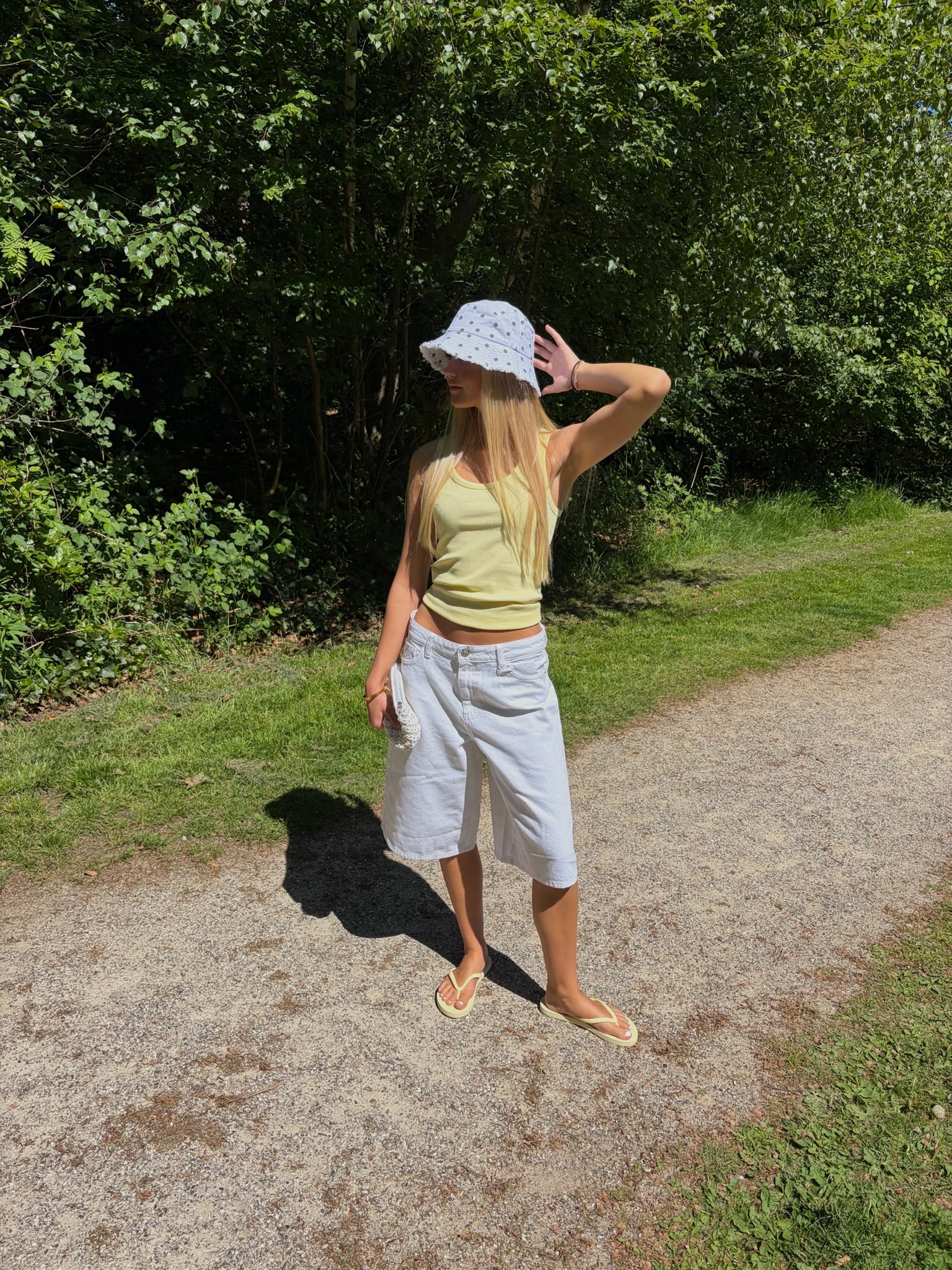 PCSKY Shorts - Bright White