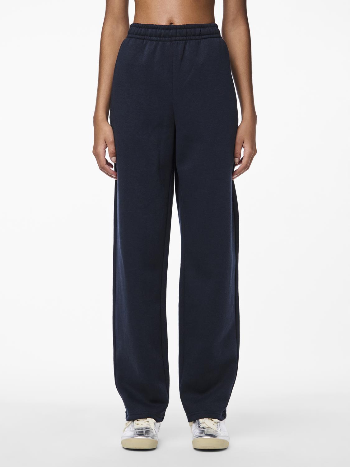 PCCHILLI Straight Trousers - Sky Captain